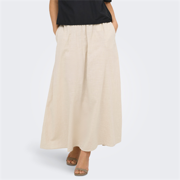 ONLY TIZANA LONG SKIRT WVN NOOS SILVER LINING - 15372613